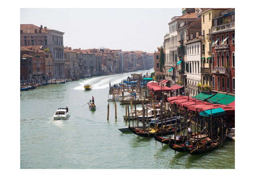 Fototapeta - Velký kanál v Benátkách, Itálie