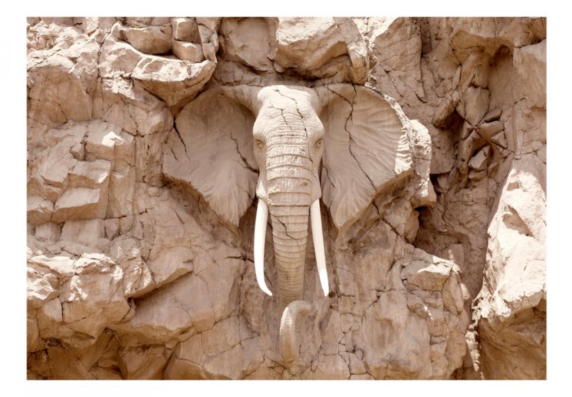 Fototapeta  - Řezba slona (Jižní Afrika)