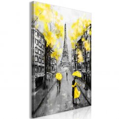 Obraz - Rande v Paríži - žlté II