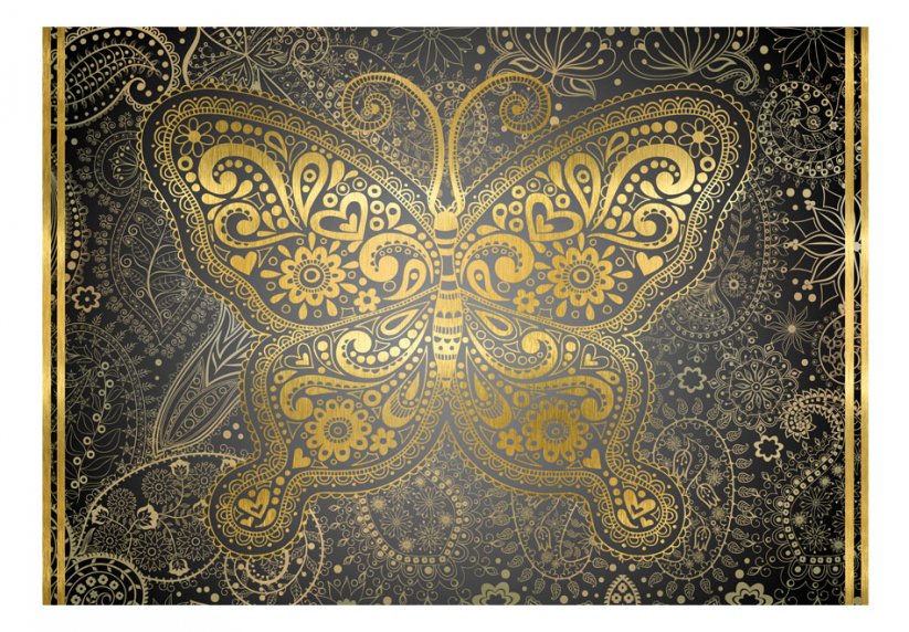 Fototapeta - Zlatý motýľ