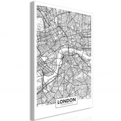 Obraz - Mapa Londýna