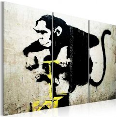 Obraz - TNT Monkey Detonator od Banksyho