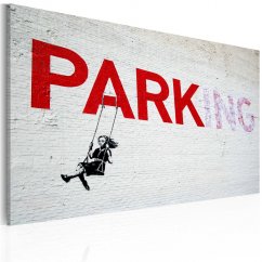 Obraz - Parkovanie (Banksy)