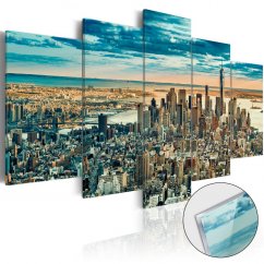 Obraz na akrylátovém skle - NY: Město snů