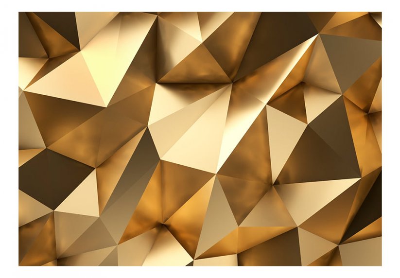 Fototapeta - Zlatá geometrie