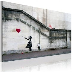 Obraz - Vždy je nádej (Banksy)