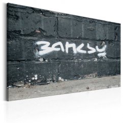 Obraz - Banksyho podpis