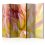 Paraván - Pastelově zbarvený květ jiřiny s kapkami rosy II