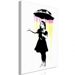 Obraz - Dievča s dáždnikom