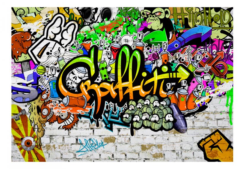Fototapeta - Graffiti na stene