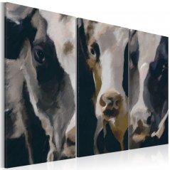 Obraz - Strakatá kráva