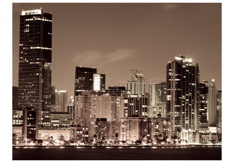 Fototapeta - Noční život v Miami