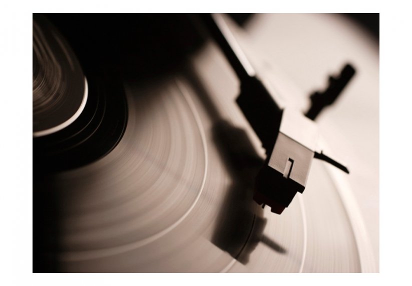 Fototapeta - Gramofón a vinylová platňa