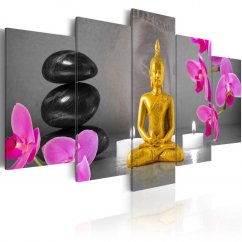 Obraz - Zen: zlatý Buddha