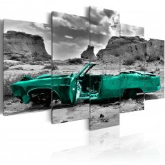 Obraz - Zelené auto