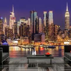 Fototapeta - NYC: Nočné mesto