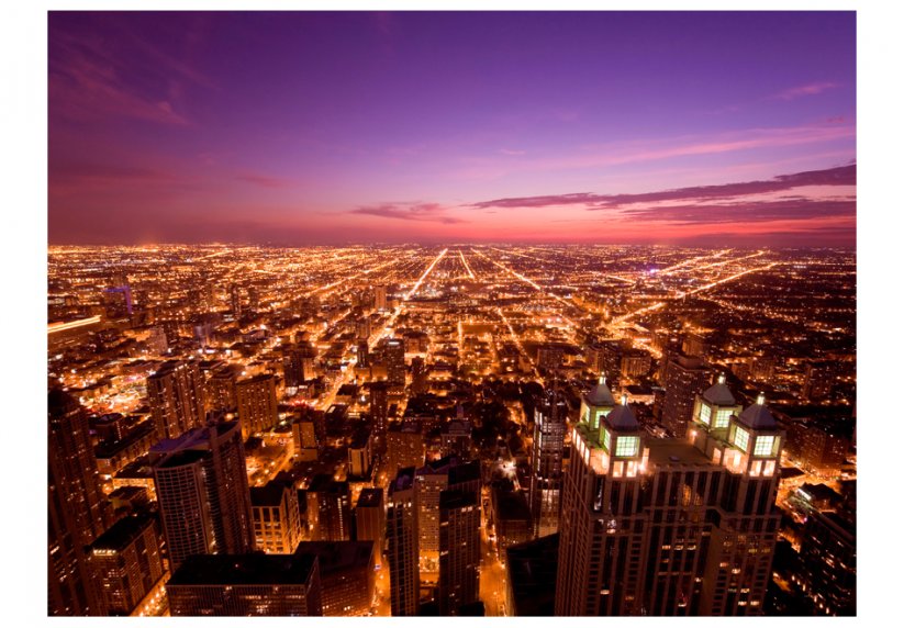 Fototapeta - Chicago v noci