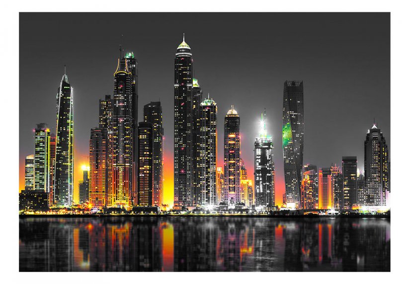 Fototapeta - Pouštní město (Dubaj)